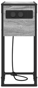 Mesa-de-cabeceira Sonoma cinzento 41.5 x 26 x 60.5 cm