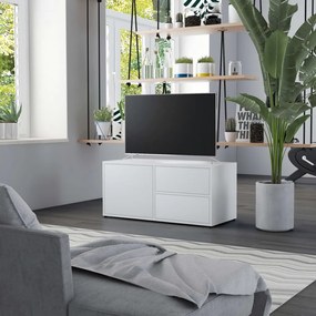 Móvel de TV 80x34x36 cm derivados de madeira branco