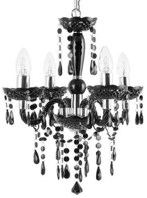 Lustre preto KALANG Beliani