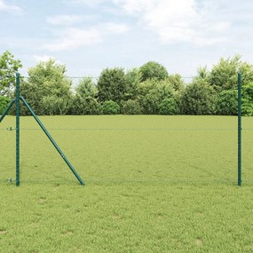 Cerca Hexagonal vidaXL Cinza 1x50 m Aço