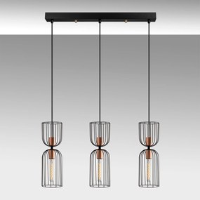 Candeeiro Nezgep – Preto – 64 x 14 cm