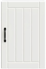 Armário de parede da cozinha Lucca derivados de madeira branco