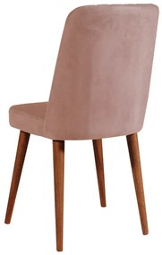Conjunto de Mesa de Jantar Extensível e Cadeiras Vina – Nogueira – Mes