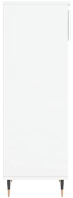 Sapateira 40x36x105 cm derivados de madeira branco brilhante