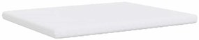 Colchão de espuma 160x210 cm 7 zonas dureza 20 ILD branco