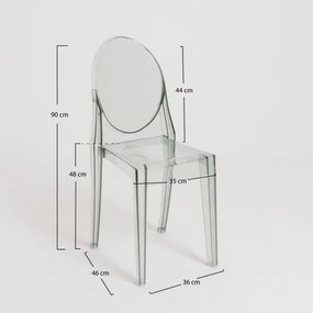 Cadeira Diam - Transparente
