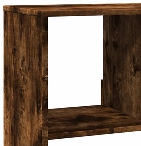 Estante 100x33x156,5 cm derivados de madeira carvalho fumado