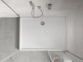 Mexen Flow+ base de duche retangular 90 x 70 cm, branco brilhante - 46R107090H