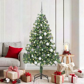 vidaXL Árvore de Natal Artificial Verde 180 x 40 cm PVC