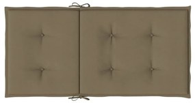 Almofadões lombares p/cadeiras 2pcs 100x50x4 cm mesclado tecido