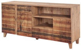 Móvel de TV Marina – Pinho Atlântico – 160x65x45 cm