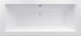 Mexen Cube banheira retangular 190 x 90 cm, branca - 55051909000