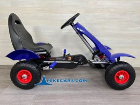 Kart a pedais para crianças F618 Azul