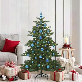 vidaXL Árvore de Natal Articulada Artificial Verde 150 cm PVC