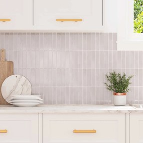 vidaXL Azulejo Retangular 50 pcs Bege 29 x 23 x 0,08 cm