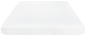 Colchão de espuma duplo com capa removível médio 160 x 200 cm PEARL Beliani