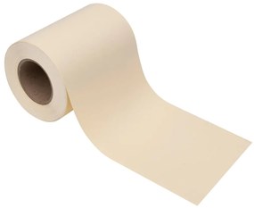 Painel de privacidade para jardim 35x0,19 m PVC creme