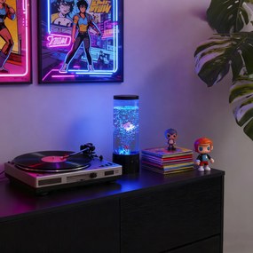 Tubo de Bolhas Preto 30cm incl. LED RGB - Sealife