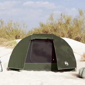 Tenda de pesca para 3 pessoas impermeável verde azeitona