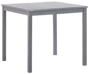 5 pcs conjunto de jantar jardim madeira acácia maciça cinzento