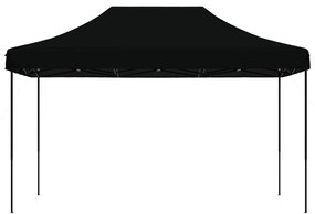 Tenda para festas pop-up dobrável 440x292x315 cm preto