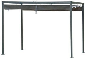Pérgola com Toldo Retrátil - 3x2m