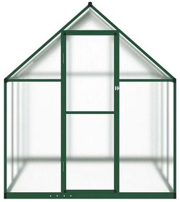 Estufa com estrutura base 224x169x195 cm alumínio verde