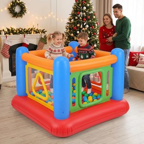 Castelo Insuflável, 160 x 160 x 125 cm, 3 Modos de Diversão, Multicolor 2