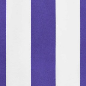 Tecido substituição para sanefa de toldo 5 m riscas azul/branco