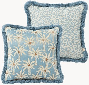 Almofada reversível para exterior artesanal Laura & Maya