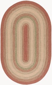 Tapete oval artesanal para exterior Blythe