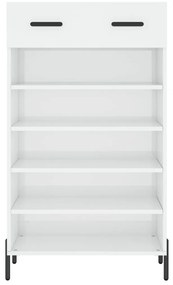 Sapateira 60x35x105 cm derivados de madeira branco brilhante