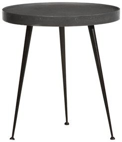 Mesas de centro 3 pcs derivados de madeira preto