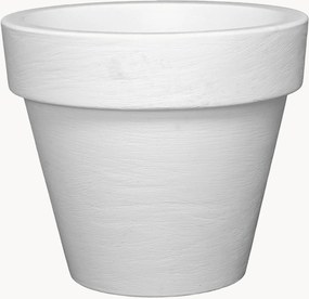 Vaso para exterior Bordato Liscio, Alt 46 cm