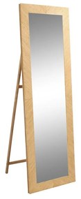 Espelho de Pé Dkd Home Decor Espelho Castanho Rotim (57 X 4 X 180 cm)