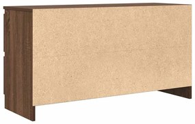 Móvel de TV 100x35x54 cm derivados de madeira carvalho castanho