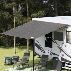vidaXL Lona Resistente à Água Cinza e Laranja 300 x 240 cm