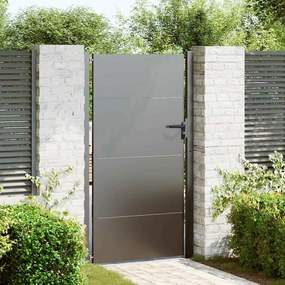 vidaXL Portão de Jardim Preto 105 x 175 cm Aço com Revestimento em Pó