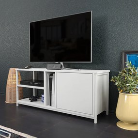 TV Stand Neola – Branco – 120 cm x 35,3 cm x 50,8 cm