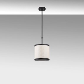 Candeeiro de Teto Way – Preto e Branco – 20 x 20 x 75 cm