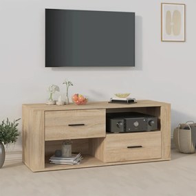vidaXL Móvel p/ TV 100x35x40cm madeira processada carvalho sonoma