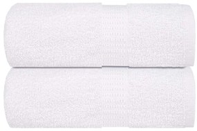 Toalhas de bidé 2 pcs 30x50 cm 360 gsm 100% algodão branco