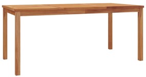 9 pcs conjunto de jantar para jardim madeira de teca maciça