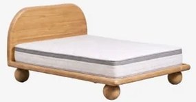 Cama Em Madeira De Manga Bicheno Madeira De Manga & 160 X 200 Cm & 160 X 200 Cm - Janice - Sklum