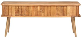 Mesa de centro 100x50x40 cm madeira de acácia maciça