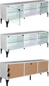 Móvel TV Tokyo – Branco – 160 cm x 55 cm x 35 cm