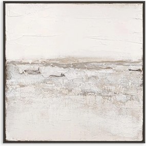 Quadro emoldurado pintado à mão Sandy