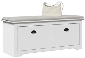Banco de corredor BODO 114x40x45 cm branco