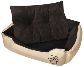 Cama para cães quente com almofadão acolchoado XL
