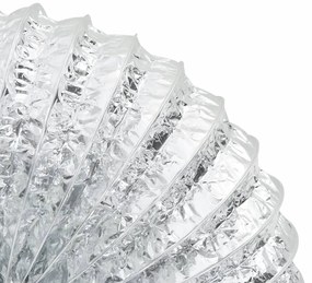 Conduta de ventilação 6 m Ø20 cm alumínio